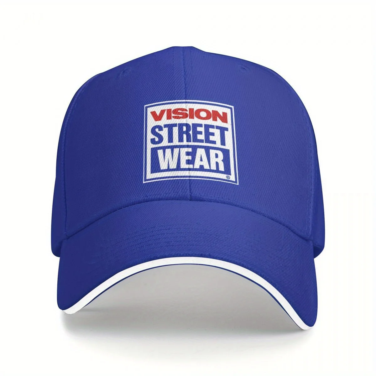 Vision Street Wear Baseball Cap Lightweight Polyester Sunscreen Protection Adjustable Fit Men Women