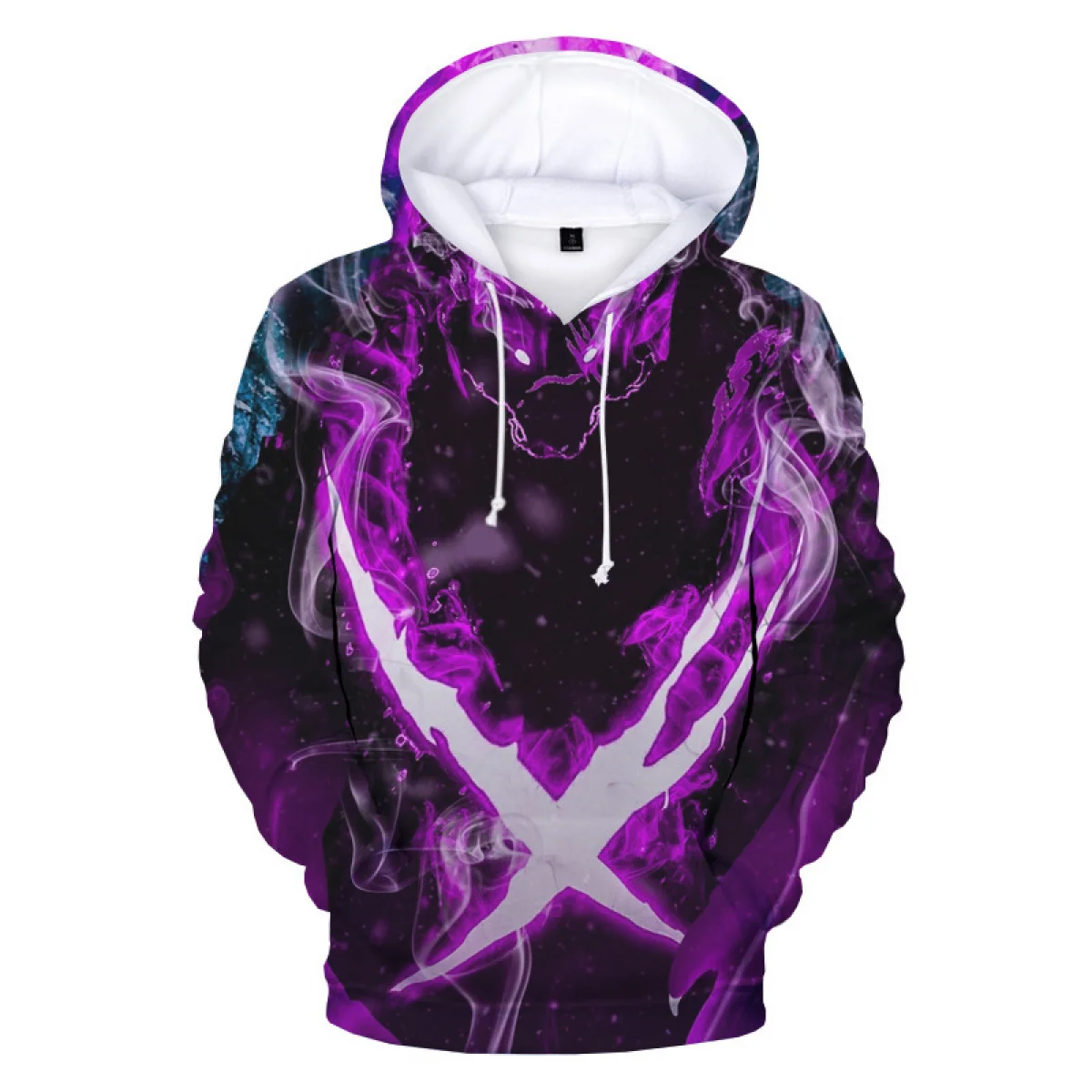 COSXHF Sudadera Con Capucha Solo Leveling 3D – Estampado Original, Ropa Callejera Y2K Para Otoño E Invierno