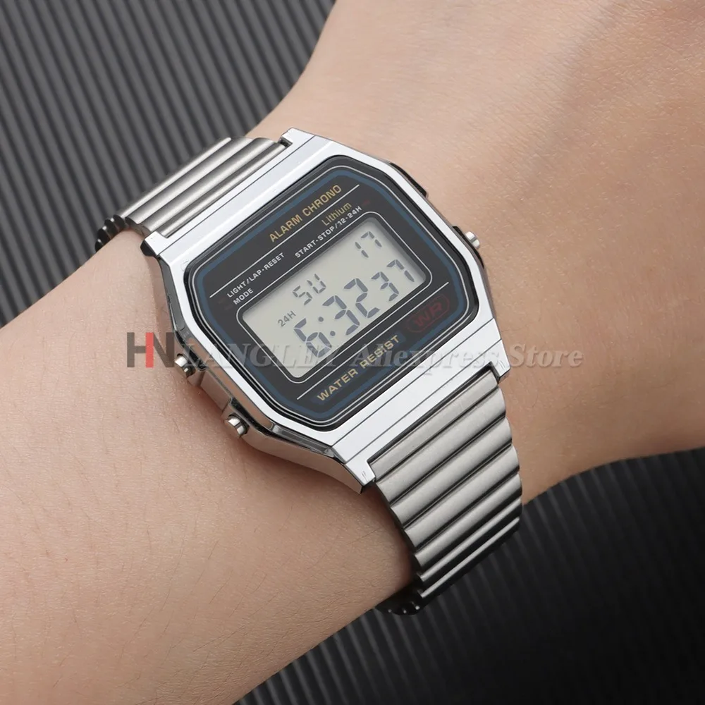 Sleek Multi-Size Metal Watch Band - Ultra-Thin Design