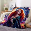 Brave Merida Princess Printed Blanket for Home Travel Soft and Comfortable Blanket for Adults and Kids Cartoon Blanket 6