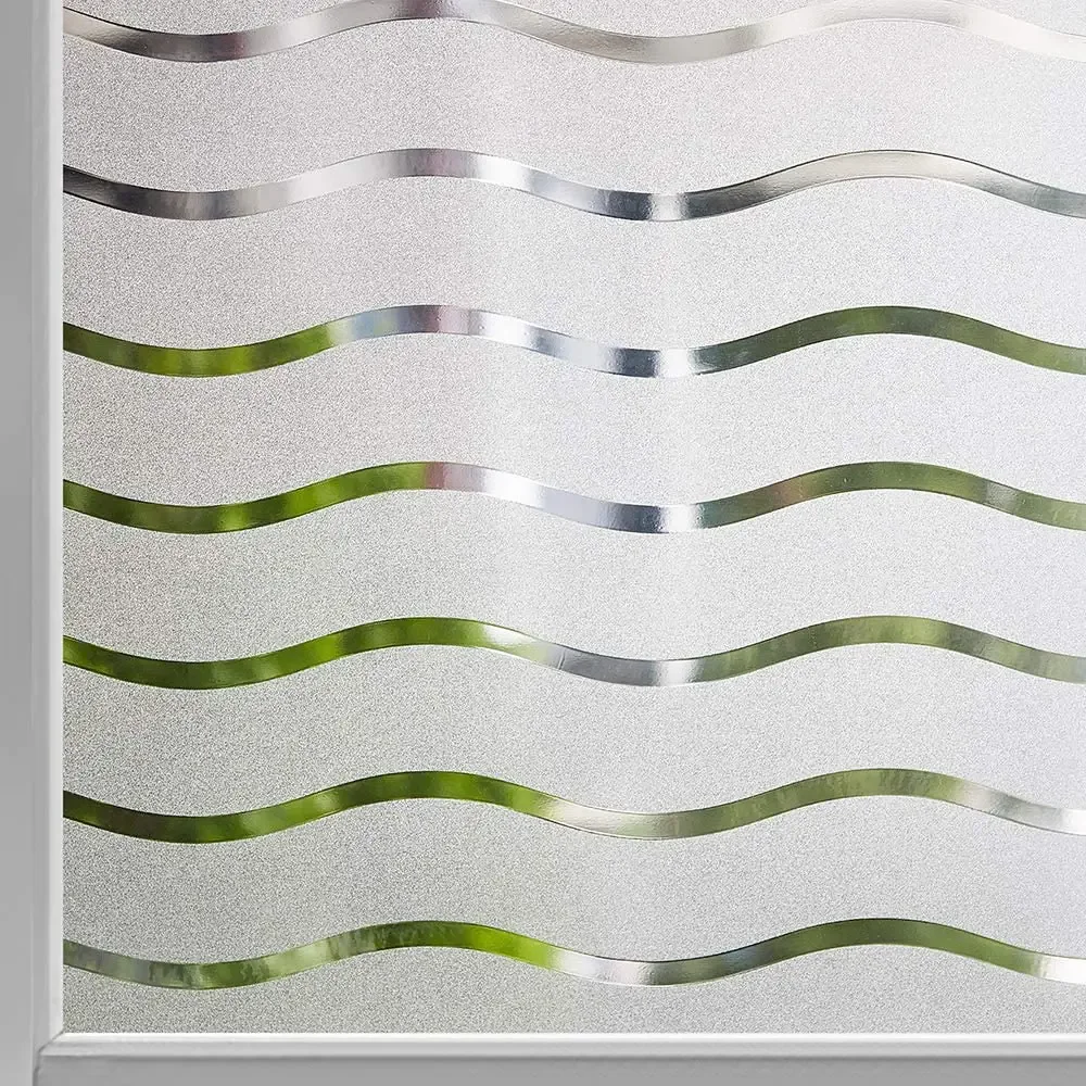 Window Film Privacy Light Protection Non Adhesive Removable Glass Covering Opaque Window Sticker Self Static Cling Vinyl Film window film window privacy film window sticker