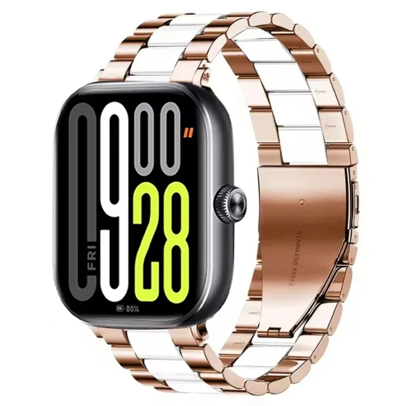 Enhanced Metal Strap - Comfortable & Breathable Replaceable Wristband Bracelet