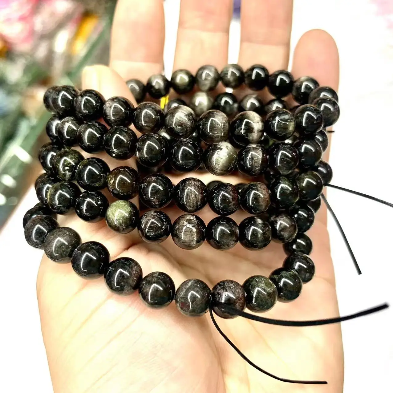 8MM Beads for Jewelry Making Natural Tiger's Eye Stone for Bracelets Home  Decoration DIY Round Loose Beads for Women - AliExpress