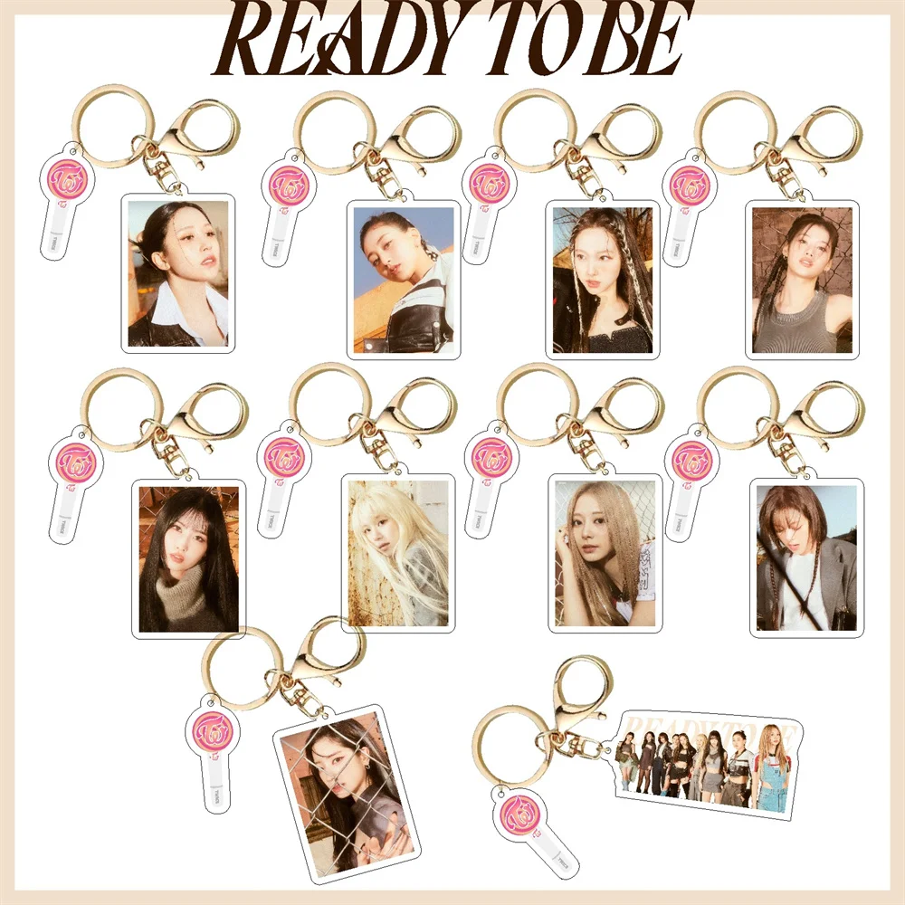 

Новинка, альбом READYTOBE в стиле K-POP, акриловый брелок, аксессуары, NAYEON JeongYeon Momo, коллекция подарков для фанатов