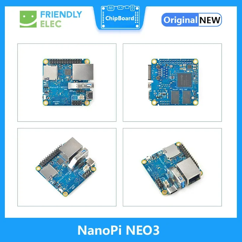 FriendlyElec NanoPi NEO3, DDR4 RK3328 Cortex A53  ھ, 64-bi    ھ ׷̵, Nanopi NEO2, 1GB, 2GB