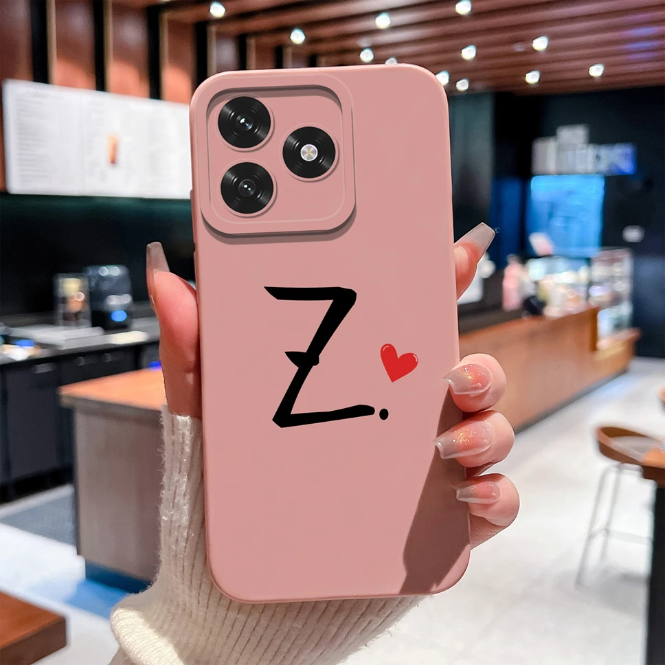 Simple Heart Design - Premium Soft Liquid Silicone Phone Case Cover