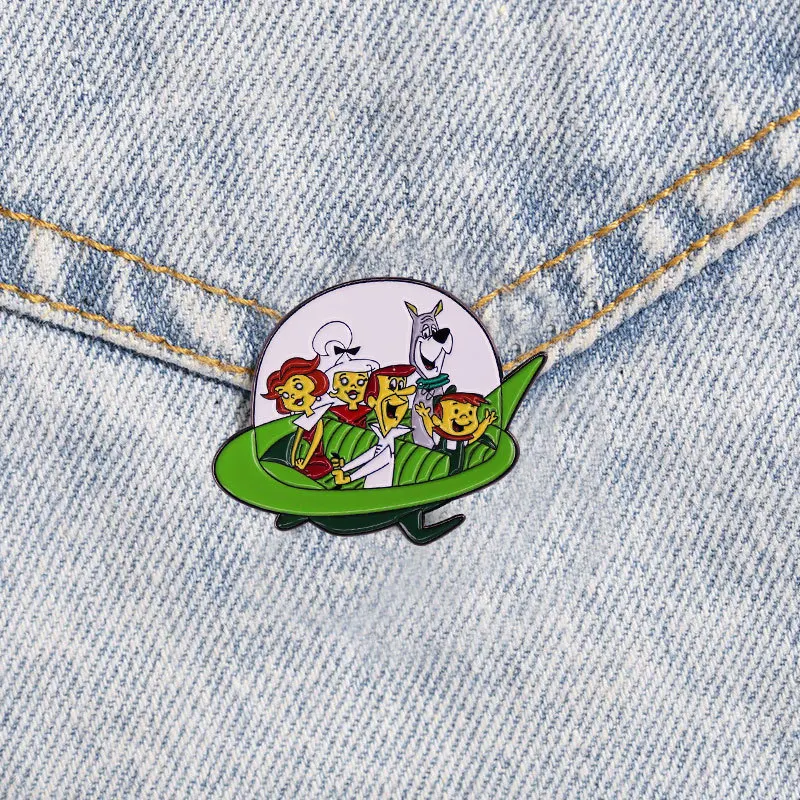 8 -broche De Dessin Animé Toy Story,Badge De Sac D'école,broche De Vêtements En émail,Badge De