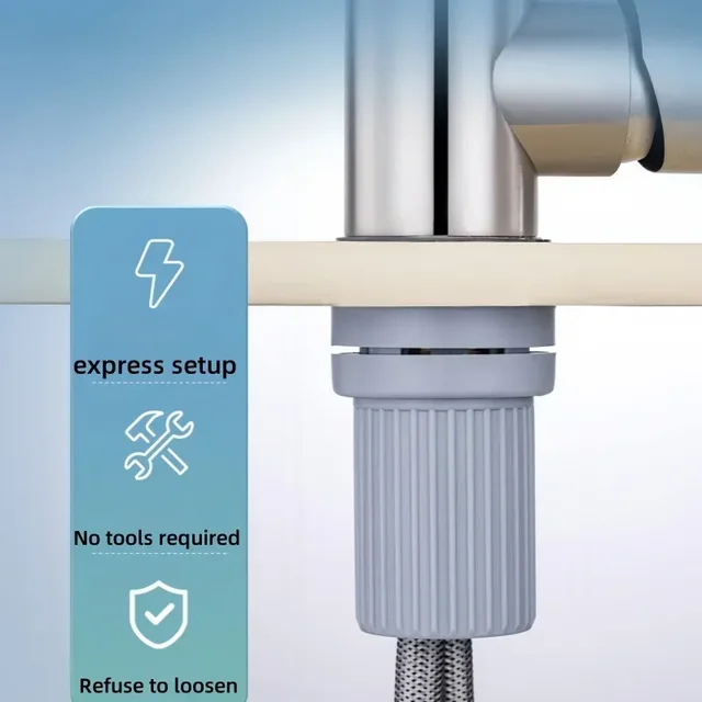 ก๊อกน้ําฐานคงที่อ่างล้างหน้า Fixation Foot Nut Tap Fastener สําหรับห้องครัวห้องน้ําอ่างล้างจานก๊อกน้ําติดตั้งอย่างรวดเร็วอุปกรณ์ซ่อม 6