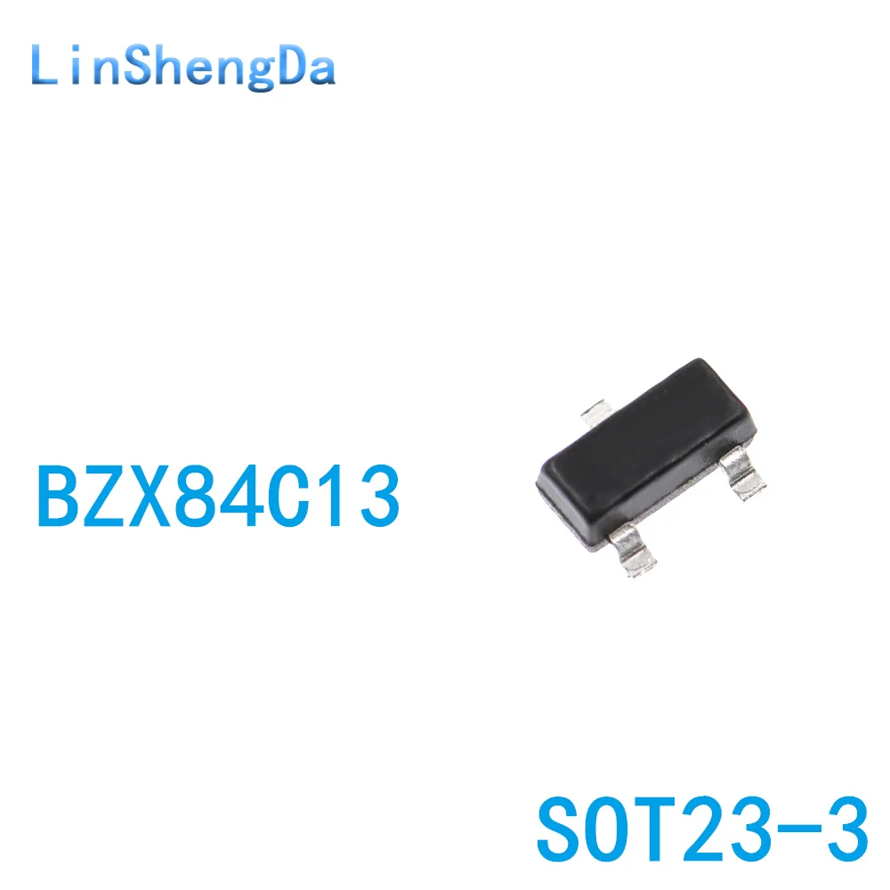 

Whole BZX84C13 Zener Diode 13V SMD SOT23 Screen Printing Y3 (3K Package)