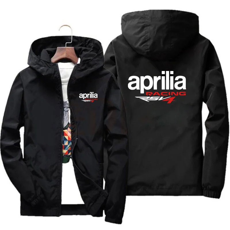 

Мужская куртка-бомбер Aprilia Racing RSV4, повседневная простая ветровка, уличная одежда, весна-лето