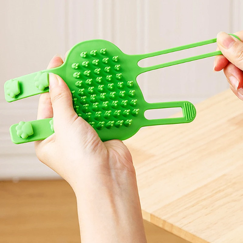 Pet Cat Hair Removal Massage Comb Cats Scratching Rubbing Brush Kitten Grooming Self Cleaning Wall Corner Cat Scratcher Combs