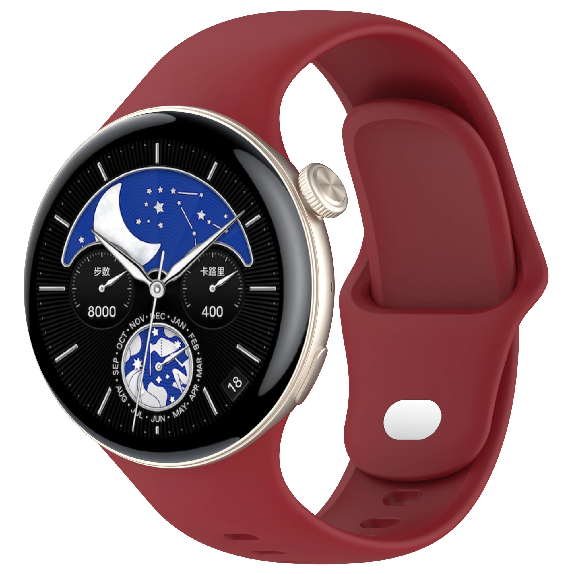 Silicone Sport Watchband Replacement Bracelet Strap