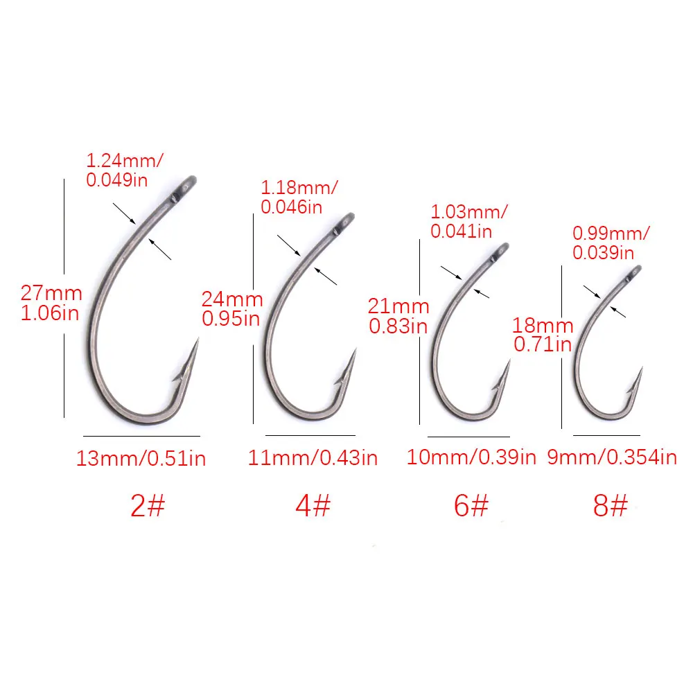 Ronnie Rig Curve Shank Hooks 5