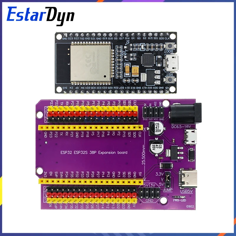 รูปสินค้า บอร์ดพัฒนา ESP32 WiFi+Bluetooth สำหรับโปรเจกต์ IoT
