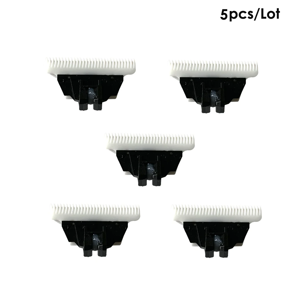 5Pcs/Lot 30Teeth Replacement Ceramic Cutter Blade For Pet Clipper P2 P6 P9 ZP295 293 Dog Hair Trimmer Extra Knife Spare Head hair trimmer,pet clipper,dog hair trimmer,pet hair trimmer,dog clipper,dog clipper blades,clipper replacement parts
