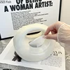 Creative Handbag Shape Tissue Box Coffee Table Desk Decoration Modern Design Ceramic Tissue Box Bedside Table Paper Towel Case 4