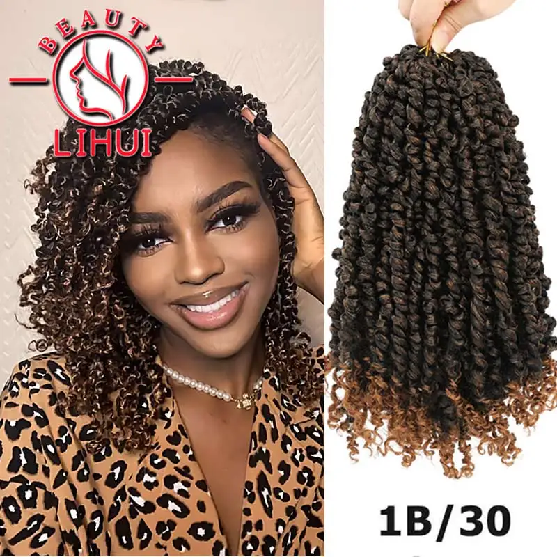 Tresses de cheveux au crochet pour papillon, torsion de la passion, réglage  de l'eau chaude, torsion blonde - AliExpress