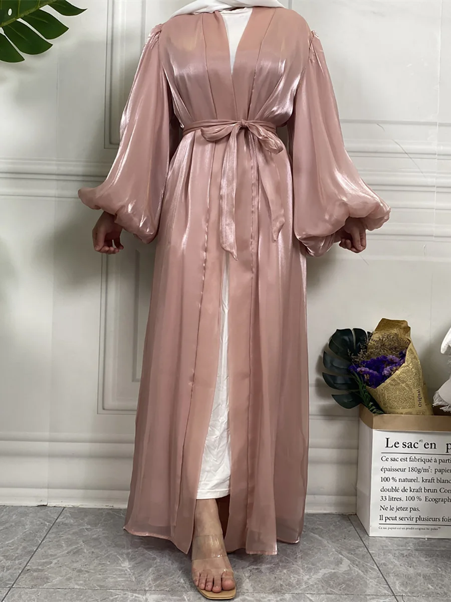 Modest Abaya Ramadan Dubai Robe Femme Musulmane Turkey