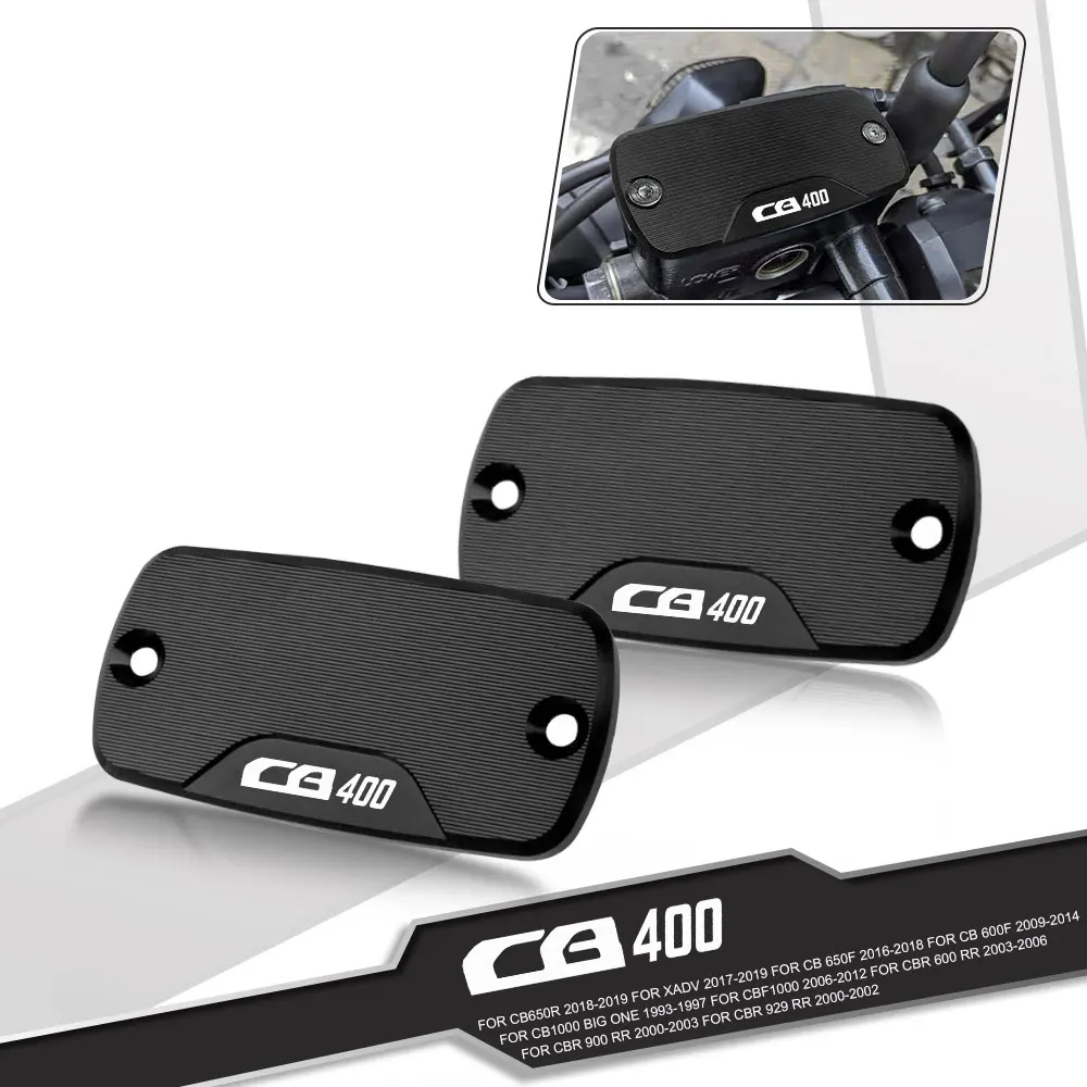 

For Honda CB400 2004-2012 CB 400 2011 2010 2009 08 Motorcycle Accessories Front Brake Clutch Cylinder Fluid Reservoir Cover Cap