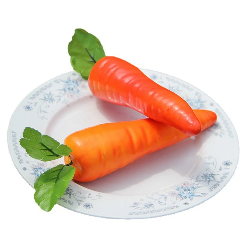 Simulation Carrot False Fruit Vegetable Carrot Model Home Decoration Craft Jewelry Props vegetable ornaments,food model,food photography props