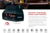 R8 Extreme Long-Range Radar/Laser Detector, Dual-Antennas Front & Rear Detection , Built-in GPS W/Real-Time Alerts,USA 4
