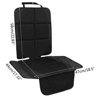 G99F Universal Car Seat Protective Cover with Storage Bag Children Safety Seat Anti-Slip Anti-Scratch Mat Pads for-Baby Kids 5