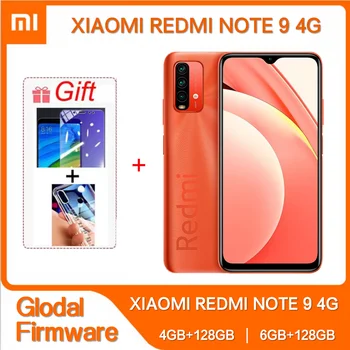 Original Xiaomi Redmi Note 9/9T 6GB 128GB Global Rom 6000mAh Battery Snapdragon 662 Octa Core 48MP Camera Unlocked 4G Smartphone