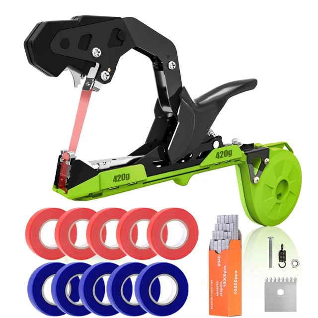 Nastro Per Legare Piante | 20 Rotoli | Per Orto E Giardino | Largo 11 Mm | 30 M Per Rotolo - Foto 3