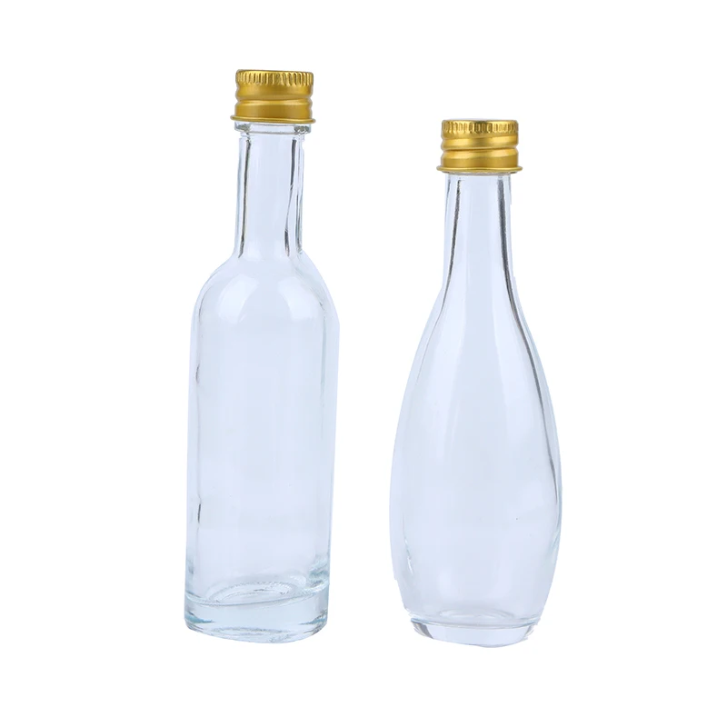 Description Picture 4 of item50ml Transparent Glass Lead-free Decanter With Cover For Liquor Scotch Small Wine Bottle Glass Beverage Bottle Accessories New