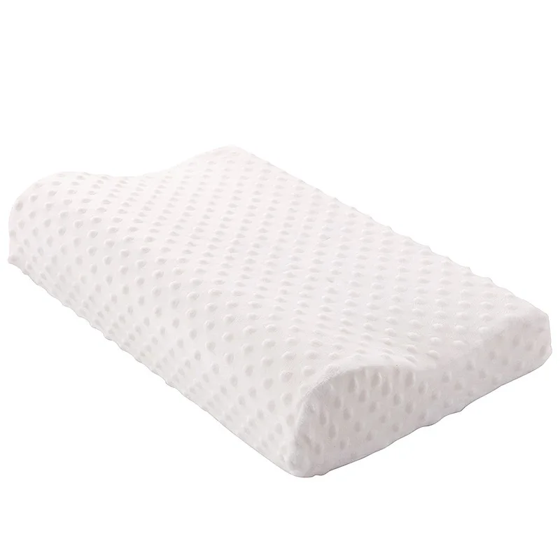 Memory Foam Pillow 1pc Memory Foam Pillow Knitted Fabric Polyurethane Slow Rebound Temperature Sensing Water Cube Pillow Core For Anti-snoring