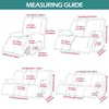 Waterproof Stretch Recliner Sofa Covers 1/2/3/4 Seats Solid Couch Covers Sofa SlipCover Protector Recliner Chair Covers For Home 2