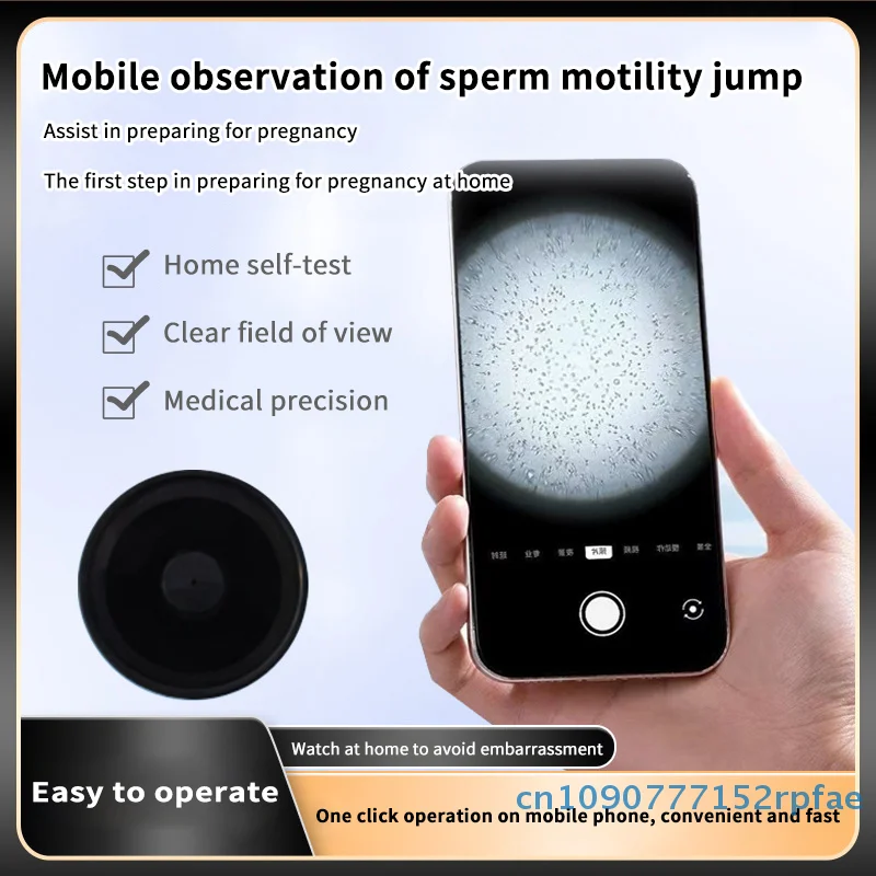 Comprehensive Sperm Concentration Test Kit for Home Quick And Accurate Assessment for Men 1 Pc