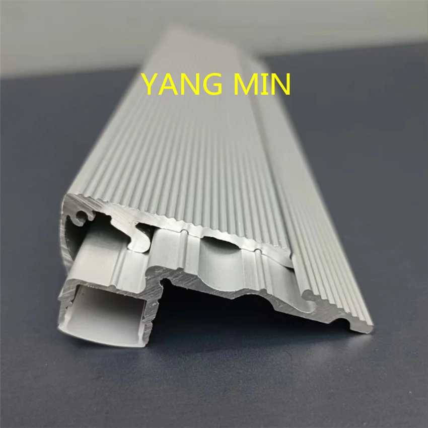 

1.5m/pcs led Aluminum profile and Plastic diffuser for led stair light fixture as the led stair profile of led step light