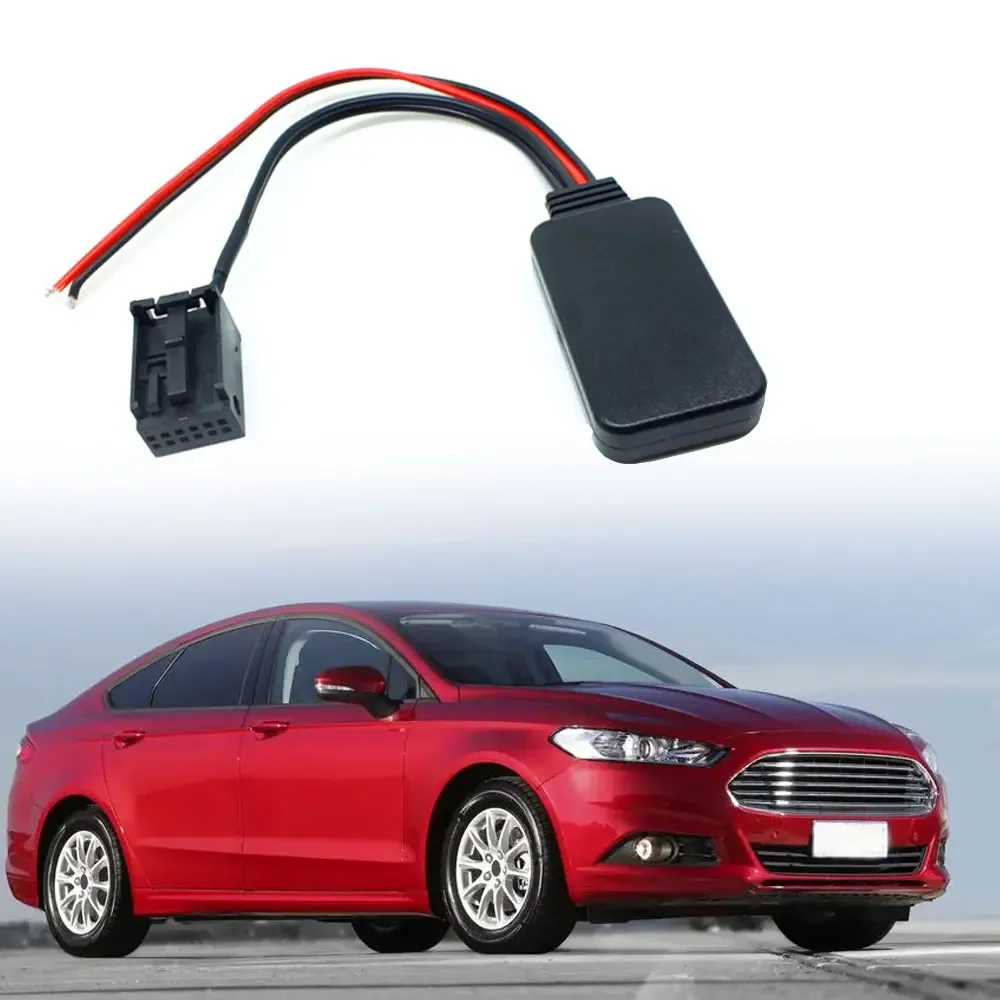 

1 Set Car Adapters Accessories Car Bluetooth 6000 CD Audio Aux Cable 6000CD Music Adapter For Ford Mondeo MK3 Focus 2 MK2