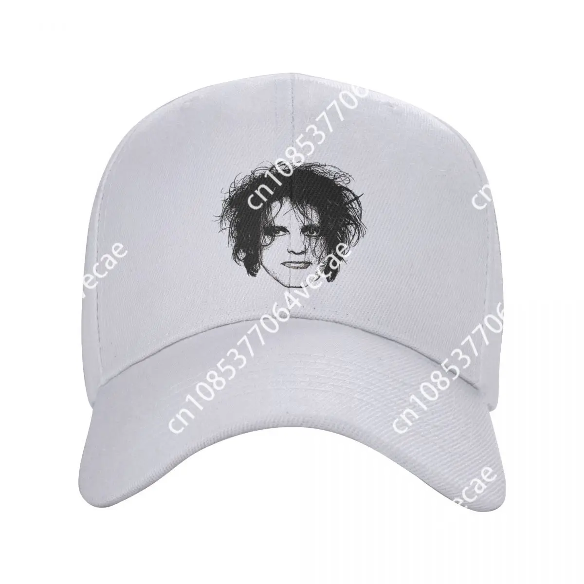 

Robert Smiths Face Baseball Caps Adult Hip-Hop Trucker Worker Cap Music Dad Hat Adjustable Snapback Caps Dad Hat Winter Hats
