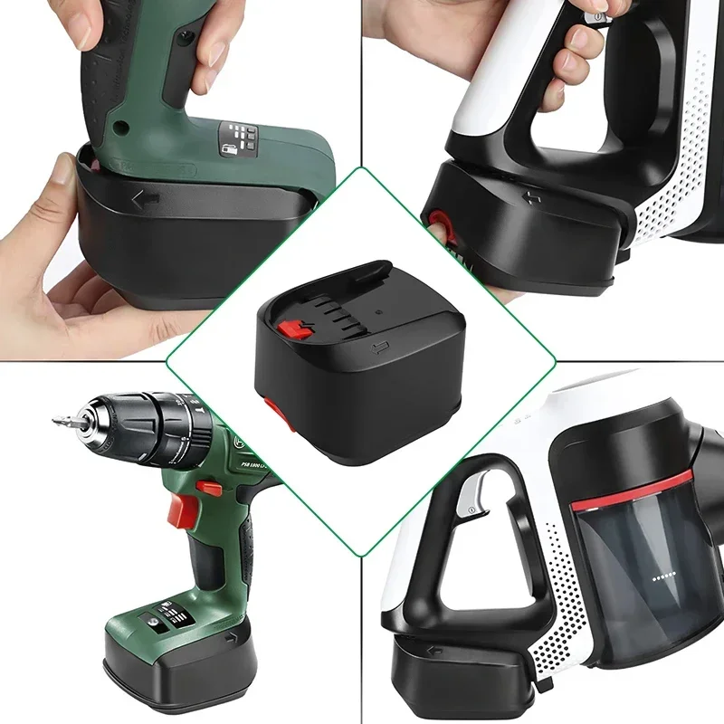 Литий-ионный аккумулятор для Bosch 18 в 100% Ач, PBA PSB PSR PST Bosch, инструменты для дома и сада (только для Type C) AL1830CV AL1810CV AL1815CV (art.: 3920c4178bfdd) - 3920c4178bfdd