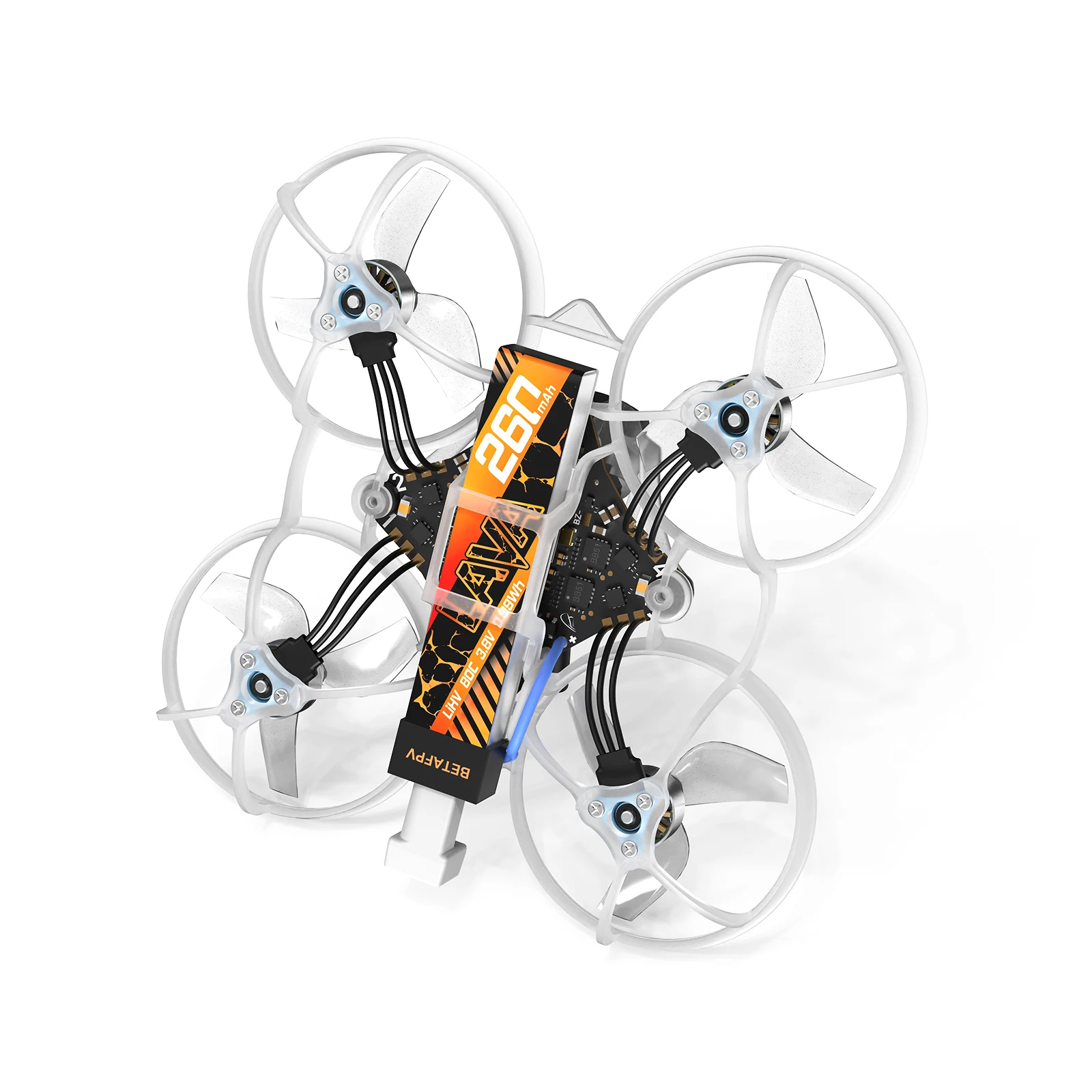 Drone FPV Micro Air65 en vol, capturant une vue dynamique, mettant en avant ses performances et sa légèreté.