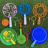 Bubble Machine Blowing Bubble Tool Soap Bubble Maker Blower Set Big Bubble Dish Outdoor Funny Gift Toys For Children Bubble Wand