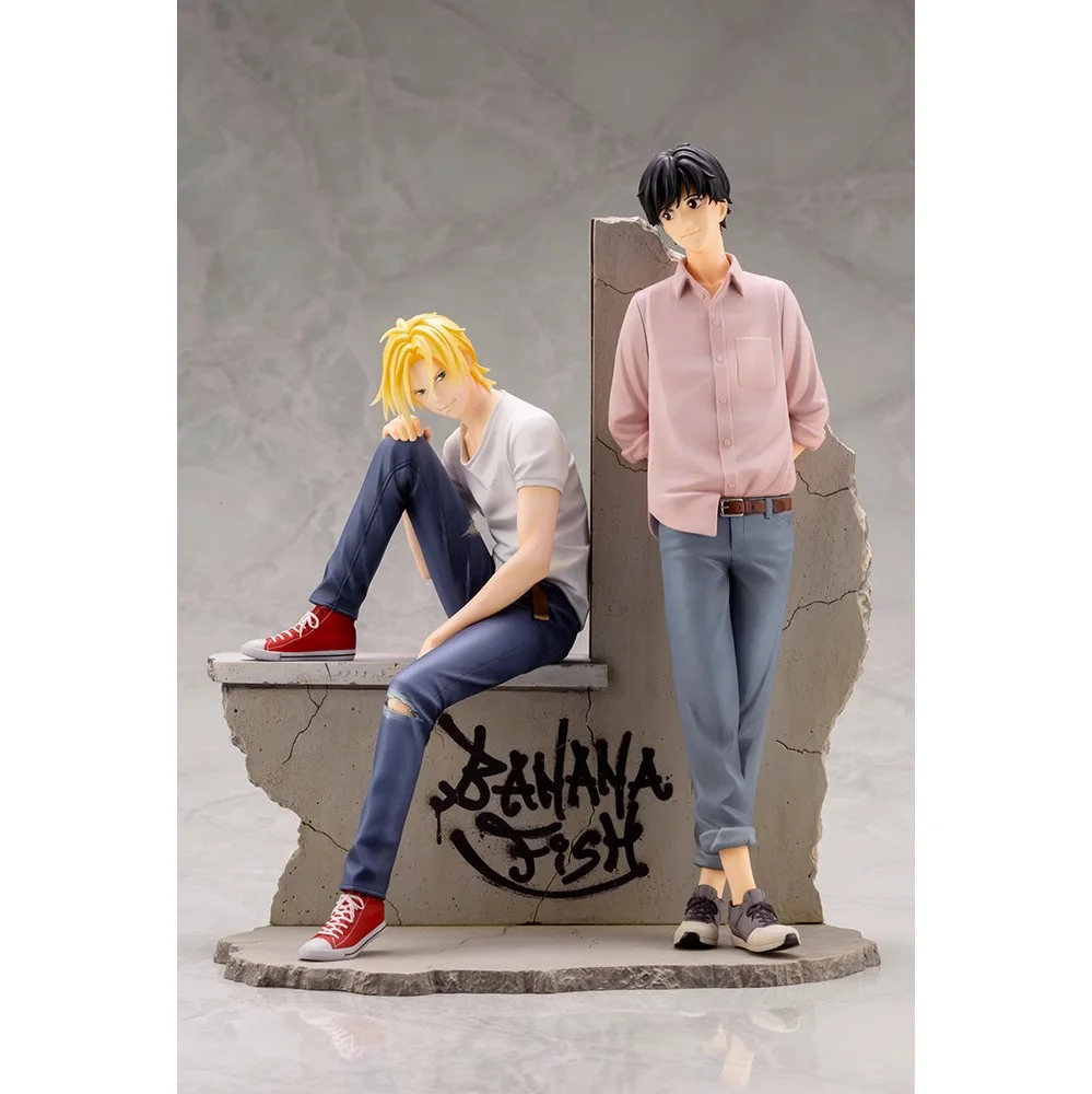 

Pre Sale Banana Fish Okumura Eiji Ash Lynx Anime Figure Models Aslan Jade Callenreese Action Toy Figures Periphery Toys Gift New