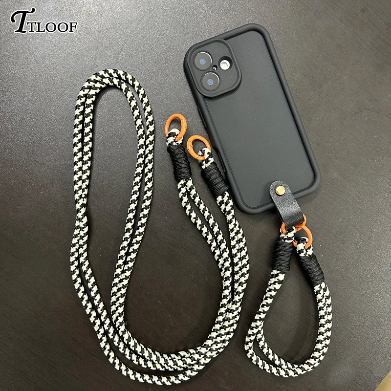 Crossbody Necklace Strap Lanyard with Fall Protection and Ultra Soft Cover