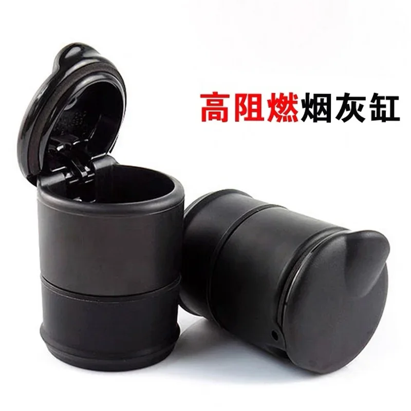 

Vehicle-mounted fire-retardant multifunctional ashtray