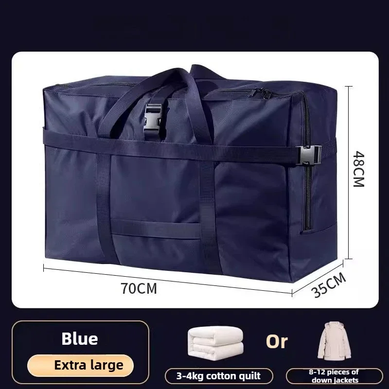 Durable Large-Capacity Oxford Cloth Storage and Packing Bag for Clothes and Blankets