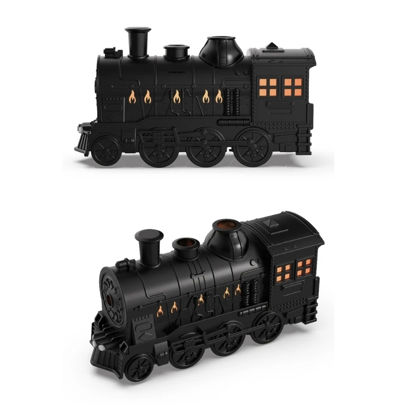 

Quiet Train Humidifier Train Air Diffuser Small Night Lamp Relaxing Lamp Desktop Ornaments Lamp Night Lamp for Bedroom