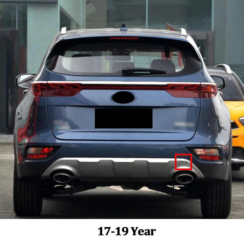 Bumper Trailer Cover Tow Bracket Cover Bumper Tow Hook Cap For KIA Sportage