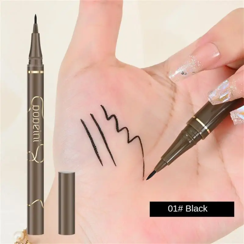 

1/2/3/4PCS Ultra-thin Liquid Eyeliner Pen Black Waterproof Fast Dry Eyeliner Pencil Long-lasting Non Smudging Women Cosmetics