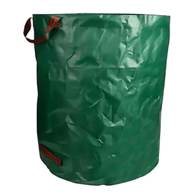 Összecsukható Kuka A Kerti Hulladék Tartályok Udvari Szalma Fűszalagok Szeméttáskák Kosár Vízálló Kültéri Tartály - Image 2