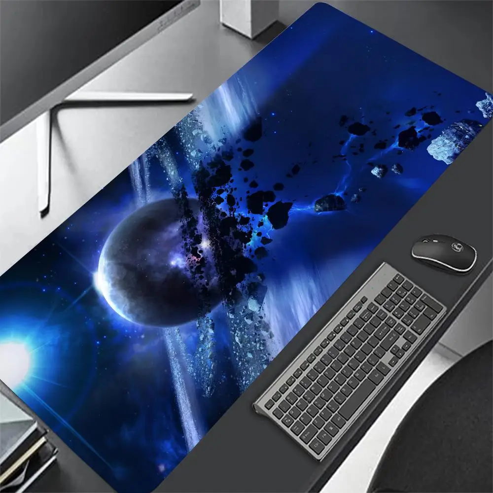 

Starry Sky Space Mousepad Large Gaming Mouse Pad LockEdge Thickened Computer Keyboard Table Desk Mat