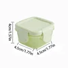 Food Storage Container Small Plastic Moisture-proof Containers Mini Kitchen Storage Box with Leakproof Lid Kitchen Accessories 6