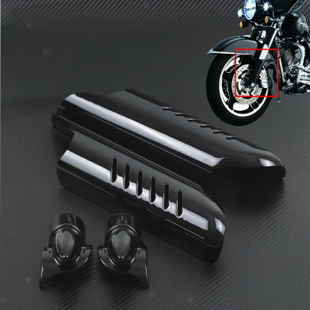 

Крышка для ножек нижней вилки мотоцикла, защита для Harley Touring Electra Street Tri Glide Road King Custom 2000-2013