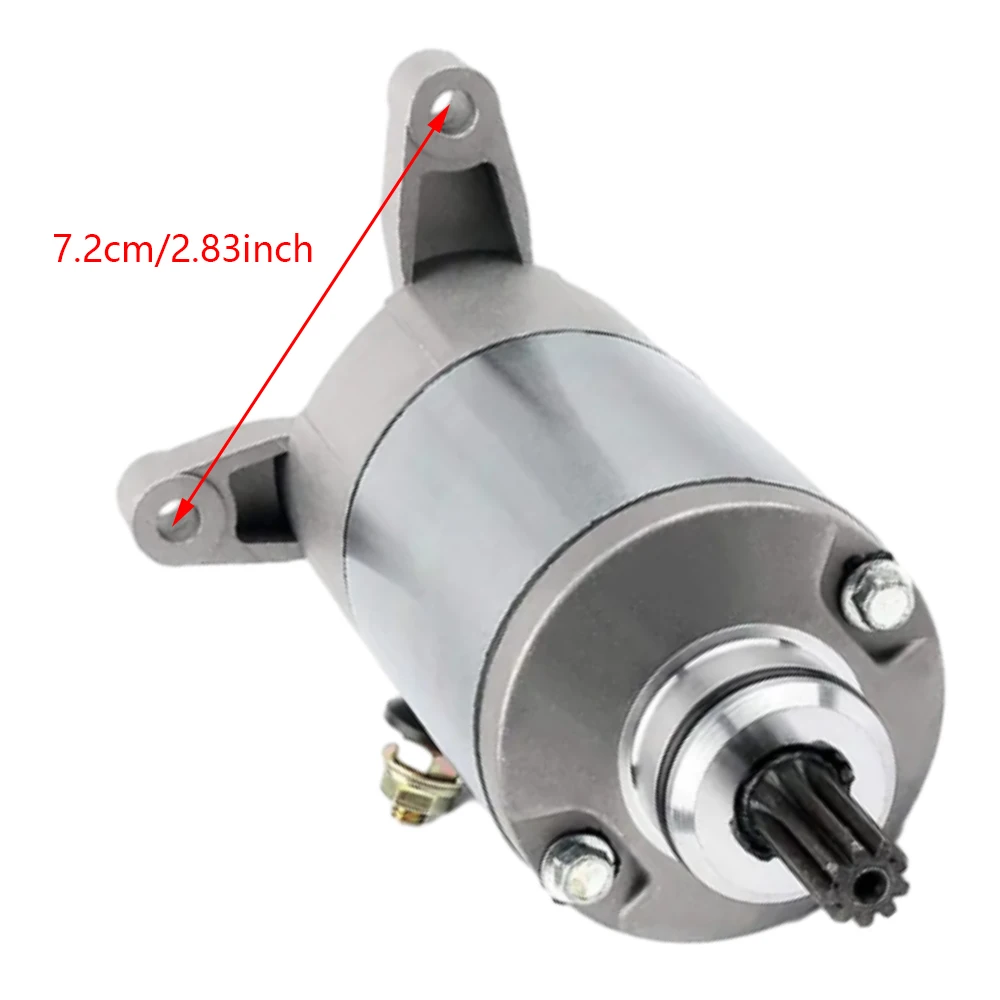 Starter Motor Set Starter Motor 9 Teeth for Suzuki SV400 SV650 1999-2010 DL650 V-Strom 2004-2010 31100-19F00 31100-48E00